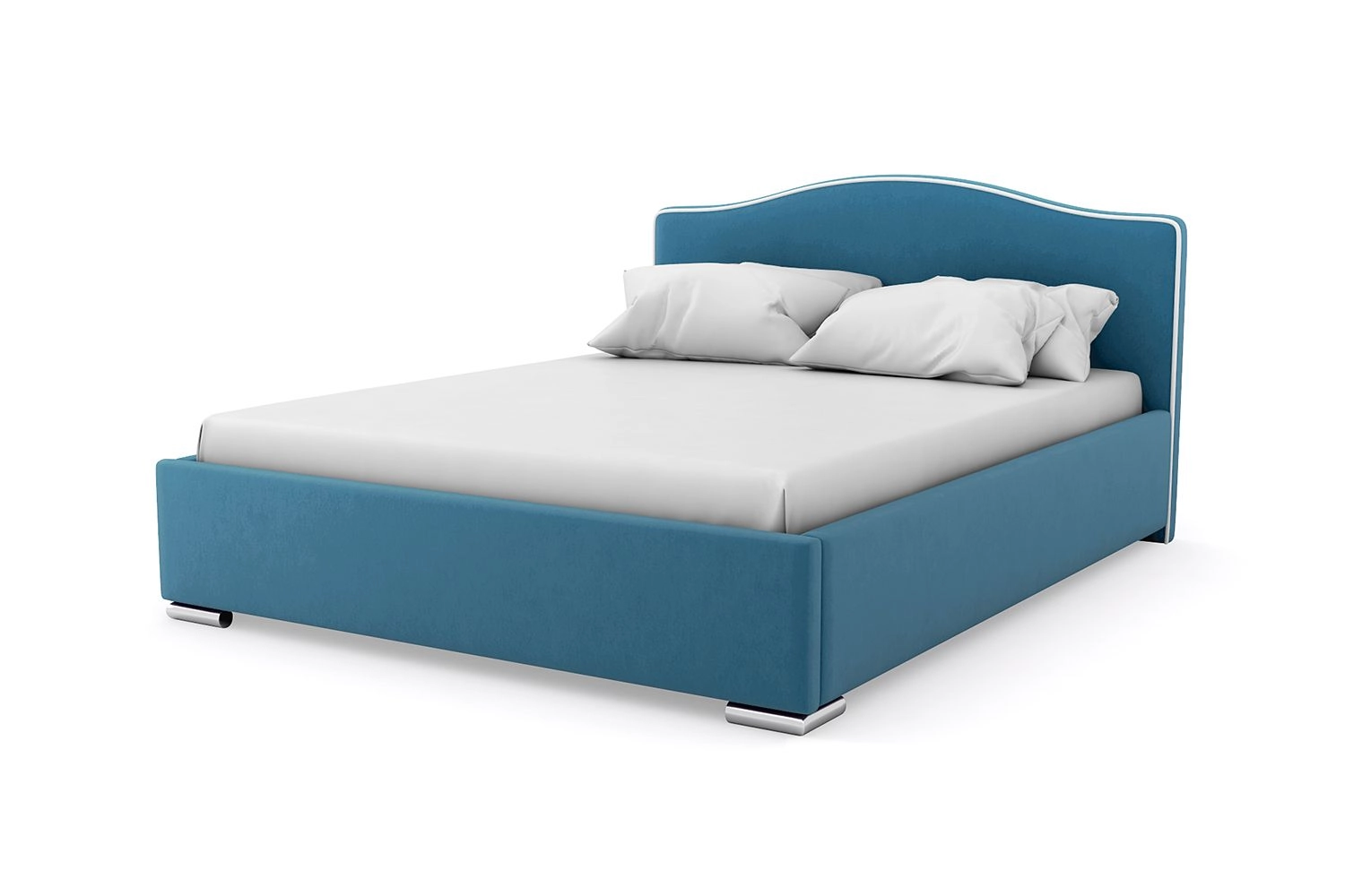 Кровать с подъемным механизмом Олимп 160х200 см. (Велюр Seven)