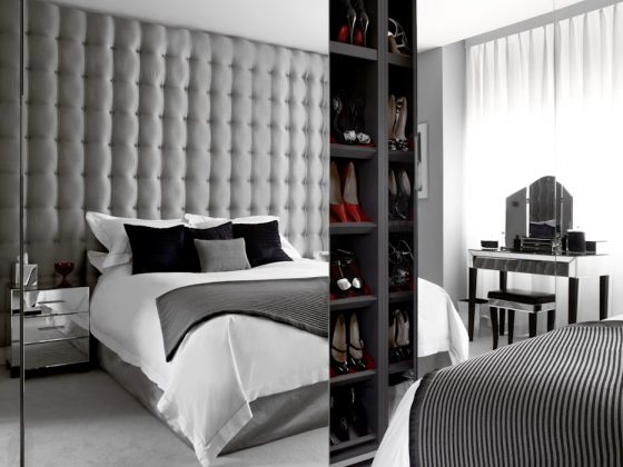 Идеи серой спальни: слои для роскошного образа