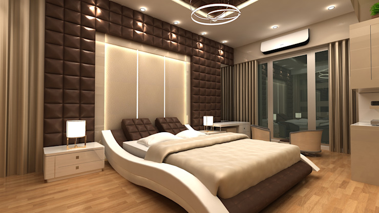 Кровать для эстетики комнаты