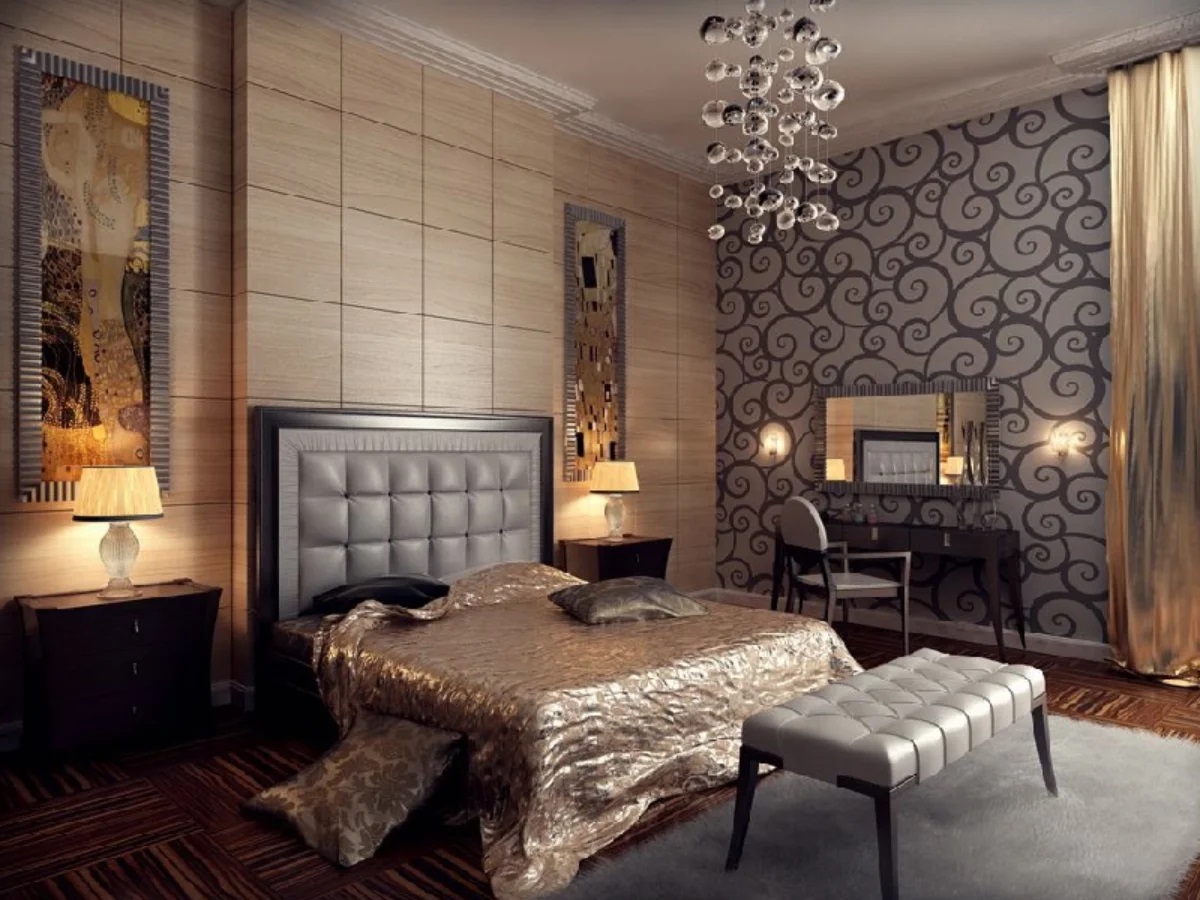 Спальня в стиле ар-деко – как оформить спальню в стиле ар-деко?