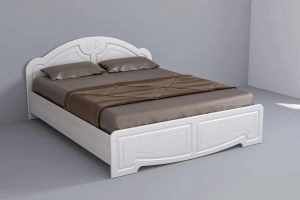 Кровать Кэт-6 Классика 140х200 см. (Ортопед, низкий щит)