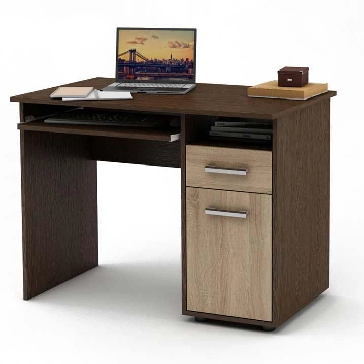 Письменный стол Остин-1К (Венге/Дуб сонома)