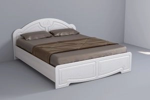 Кровать Кэт-6 Классика 140х200 см. (Настил, низкий щит)