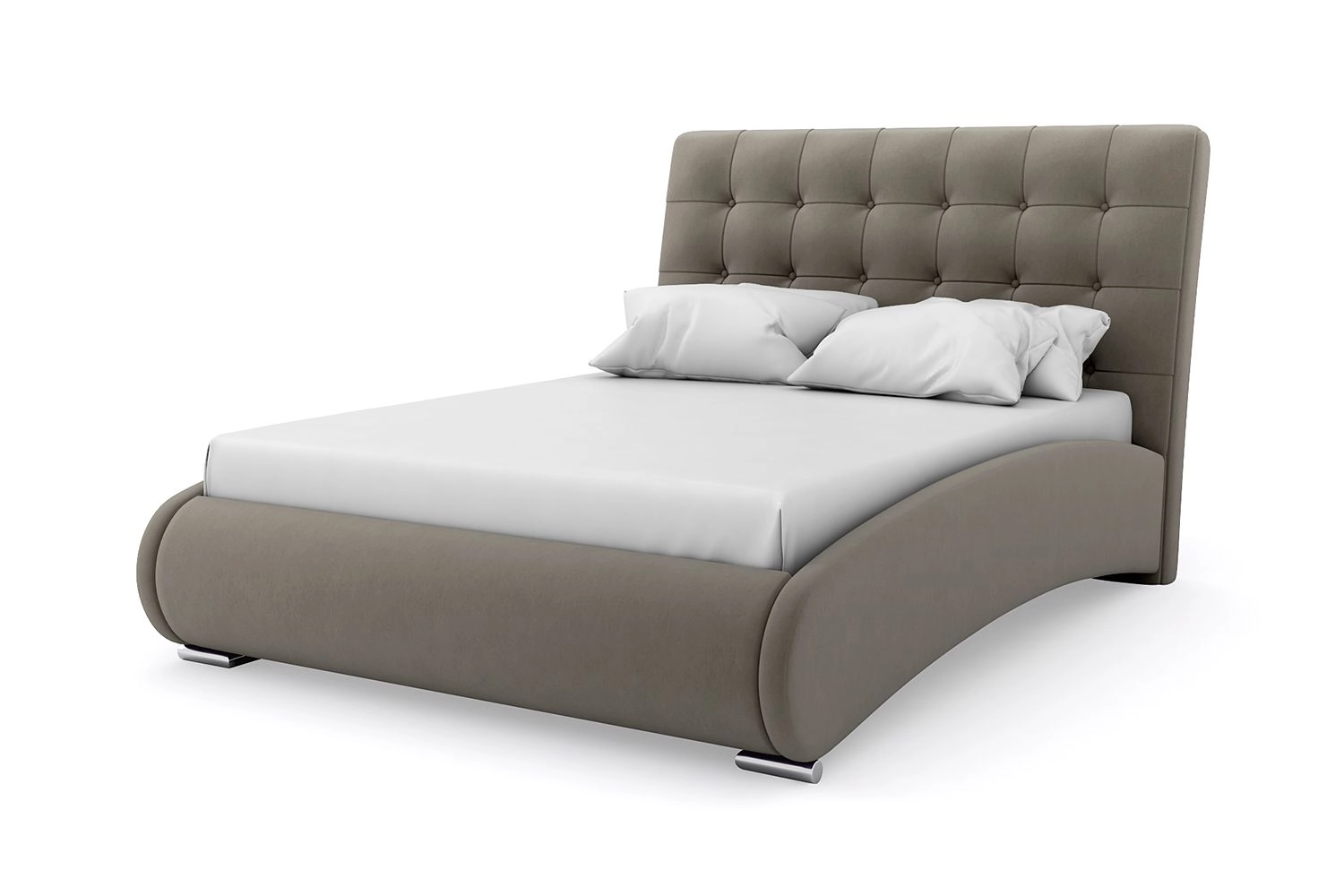 Кровать с подъемным механизмом Прова 180х200 см. (Велюр Seven)
