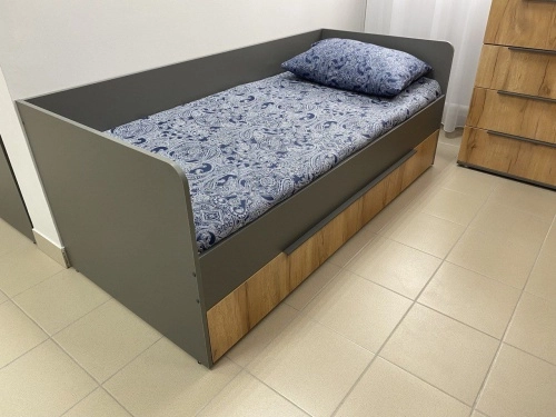 Кровать с 2 ящиками Стил (с/м 2825)