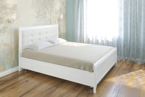 Кровать Карина 180х200 см. КР-2034 (Снежный Ясень)