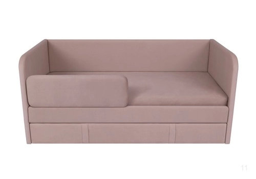 Кровать Бимбо 160х80 см. + бортик (Velutto 11)