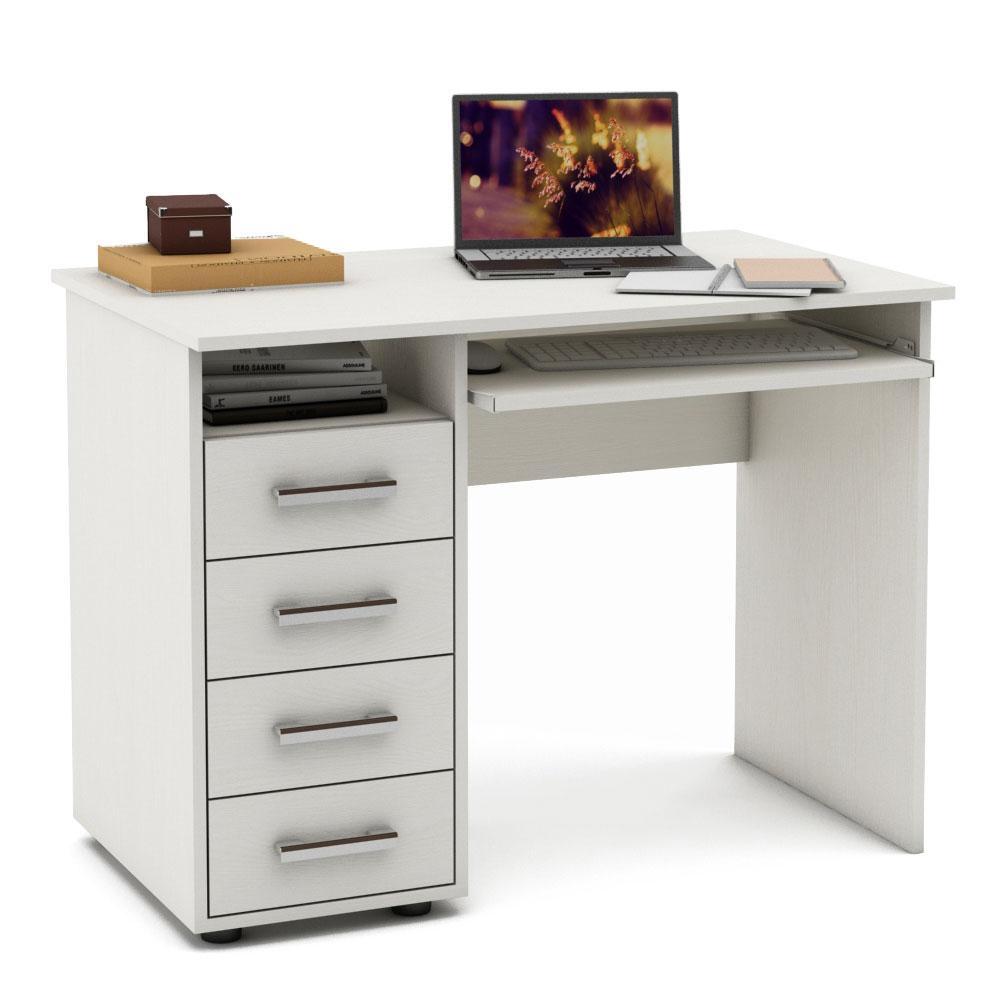 Письменный стол Остин-4 (Белое дерево)