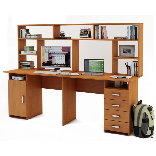 Компьютерный стол Лайт-13Н (Вишня оксфорд)