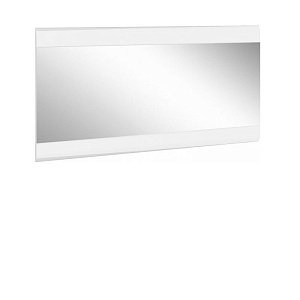 Зеркало к комоду комбинированному Ультра (Белый глянец)