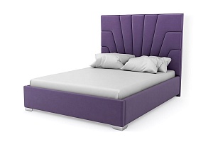 Кровать с подъемным механизмом Лайн 140х200 см. (Велюр Seven) 1520х1350х2140 мм.
