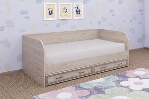 Кровать Карина 90х190 см. КР-1042 (Гикори Джексон светлый)