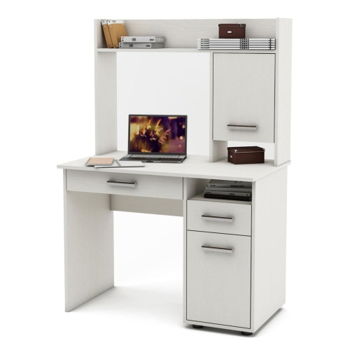 Компьютерный стол Остин-9Я (Белый)