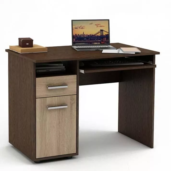 Письменный стол Остин-2К (Венге/Дуб сонома)