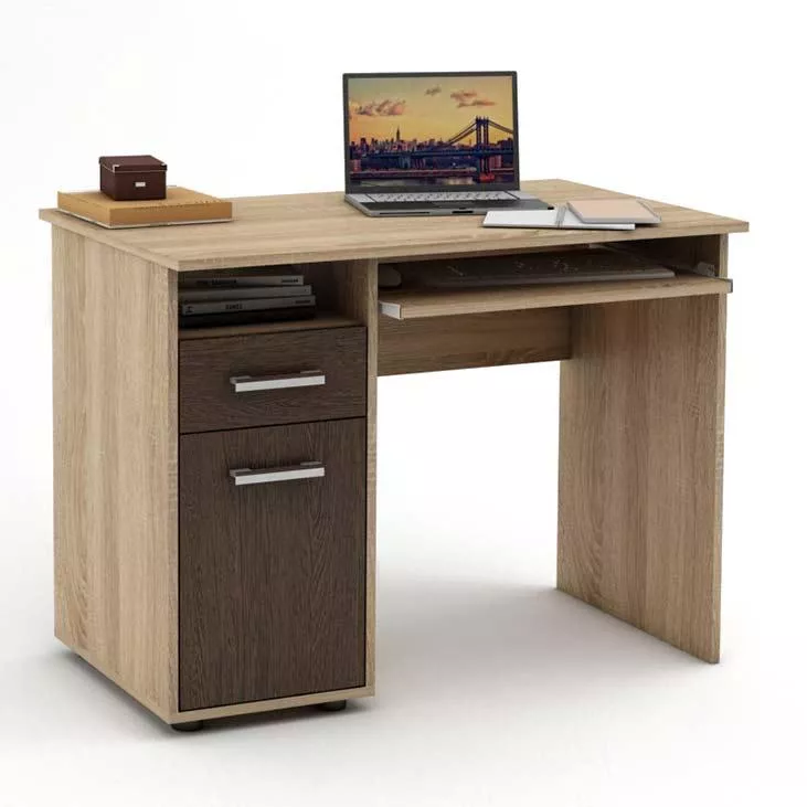 Письменный стол Остин-2К (Дуб сонома/Венге)