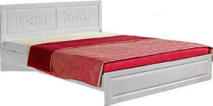 Кровать Аэлита 160х200 см. (Бодега/Рельеф Пастель)