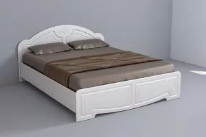Кровать Кэт-6 Классика 160х200 см. (Ортопед, низкий щит)