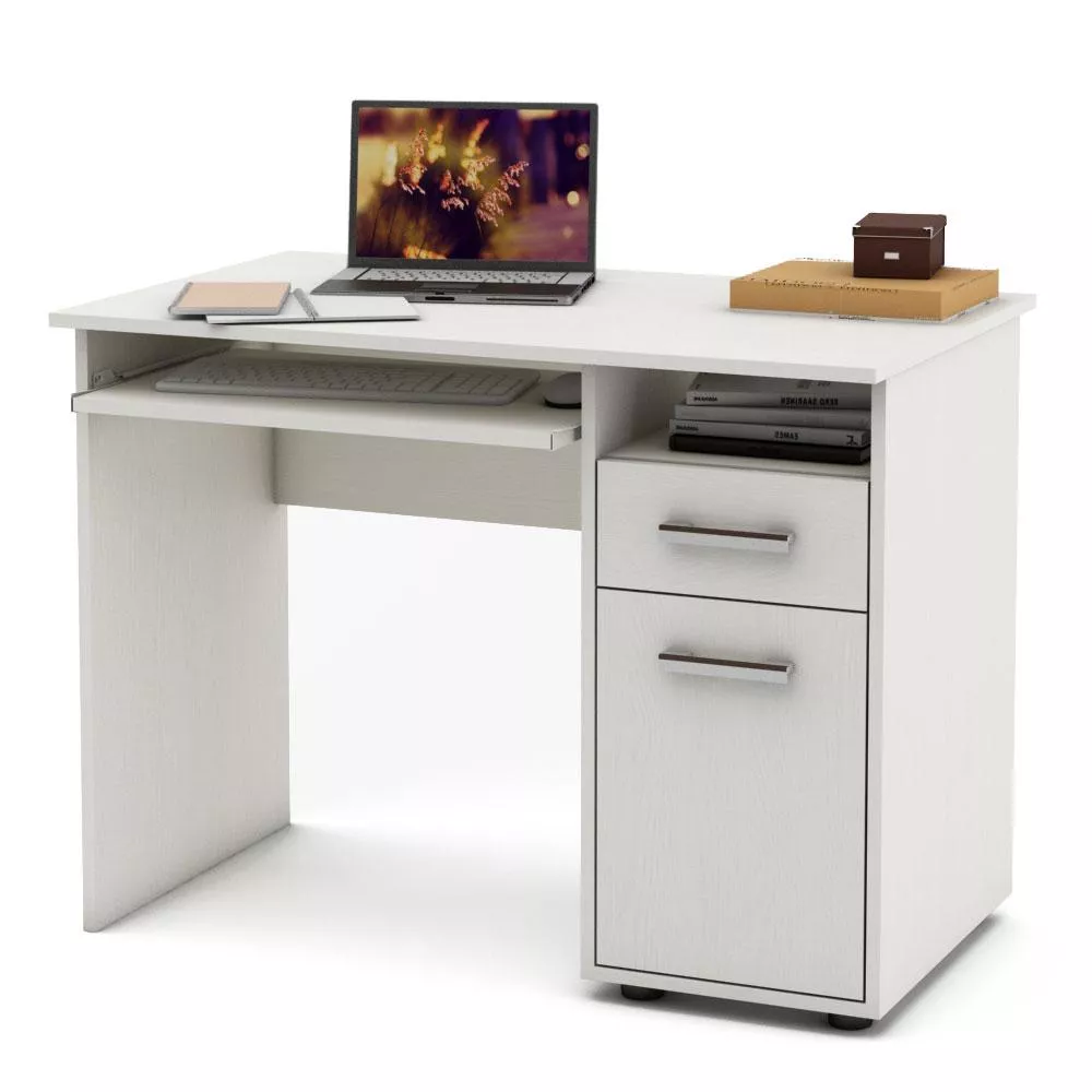 Письменный стол Остин-1 (Белое дерево)